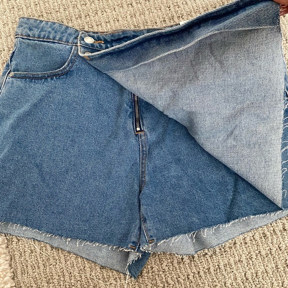 Zara Denim Skort - Picture 3 of 7